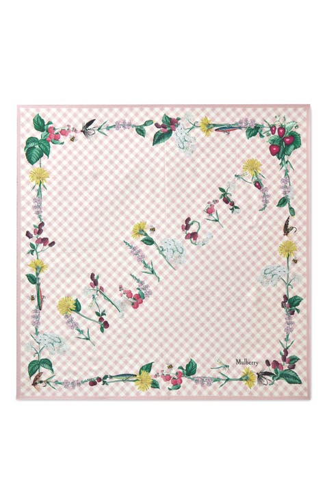 Large Square Scarf - Riverside Floral