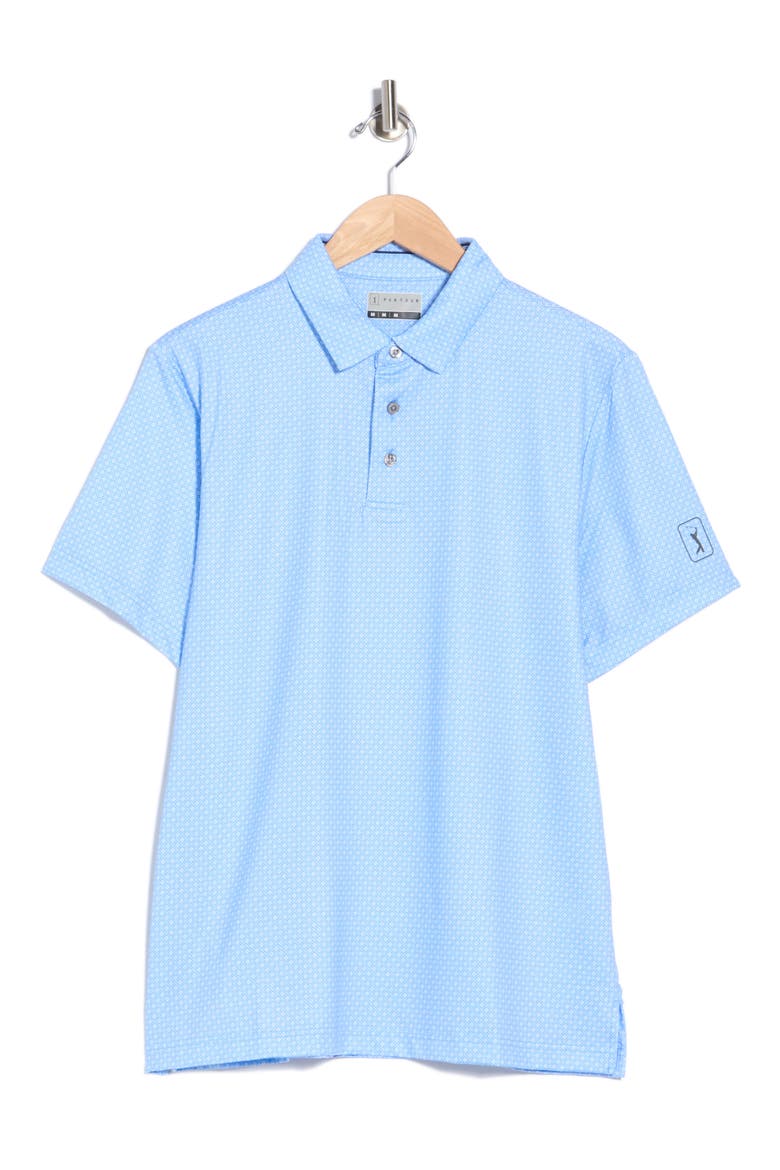 Geometric Argyle Polo, Alternate, color, TOP O THE MORNING