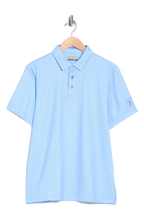 Geometric Argyle Polo