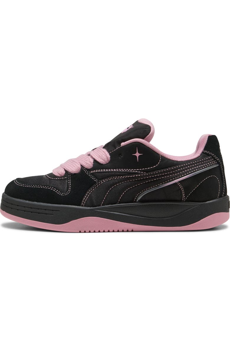 PUMA Park Luna Satin Sneaker, Alternate, color, Puma Black/ Poised Pink