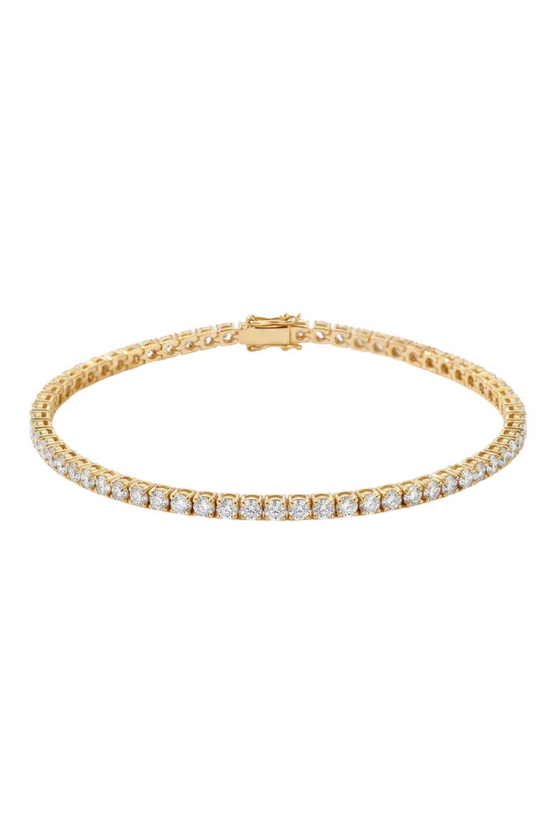 The Pavé Tennis Bracelet, Main, color, GOLD