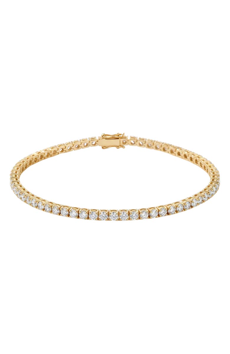 The M Jewelers The Pavé Tennis Bracelet, Main, color, Gold