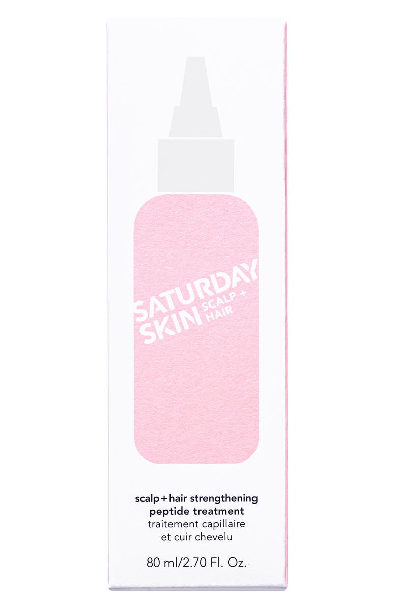 Saturday Skin Scalp + Hair Strengthening Peptide Treatment, Alternate, color,