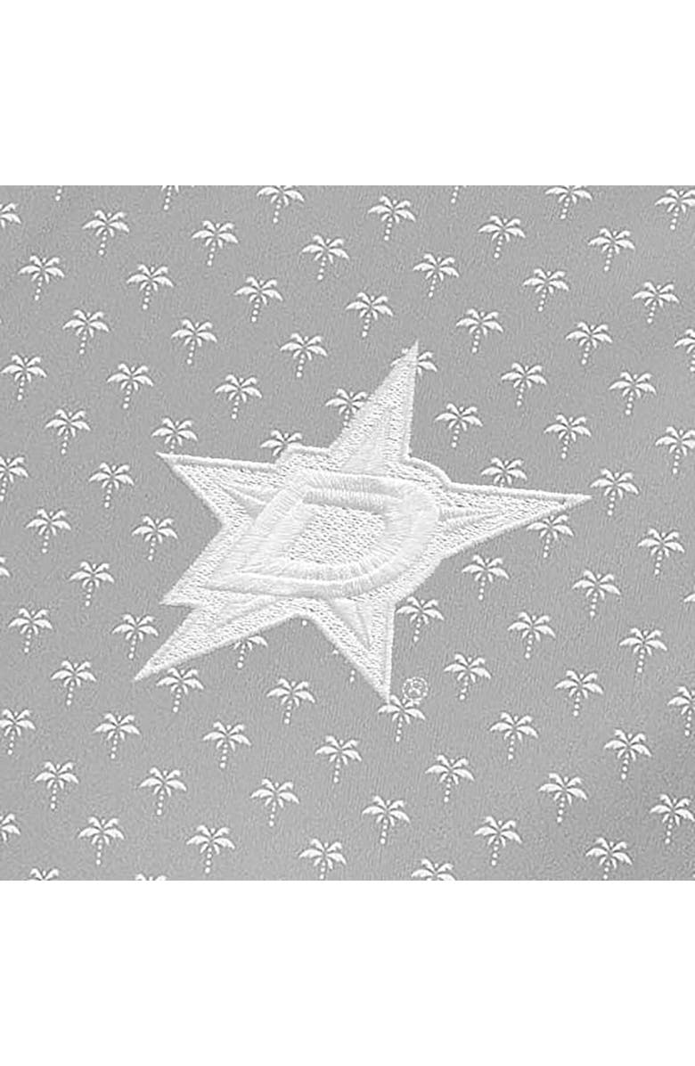 ANTIGUA Men's Antigua  Gray Dallas Stars White Logo Kona Polo, Alternate, color, 