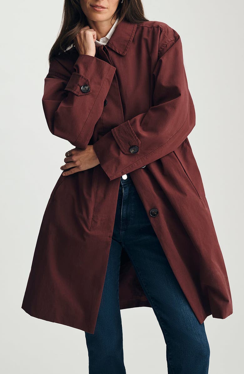 Mavi Jeans Port Roy Trenchcoat, Main, color, Port Royale