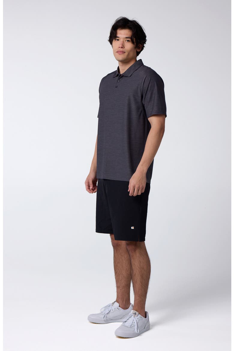 Men's Cross-Sport Tech Pique Polo, Alternate, color, Charcoal Heather