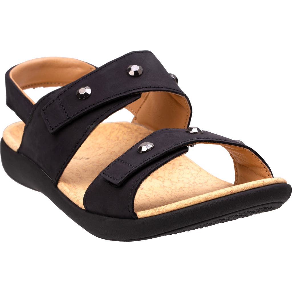 Revitalign Terra Slingback Sandal In Black