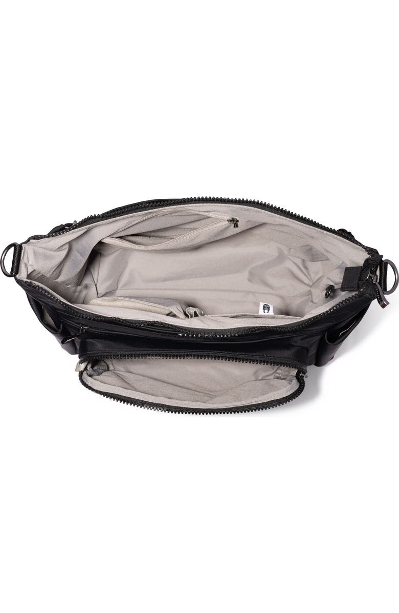 BAGGALLINI Nolita Convertible Hobo, Alternate, color, Black Twill