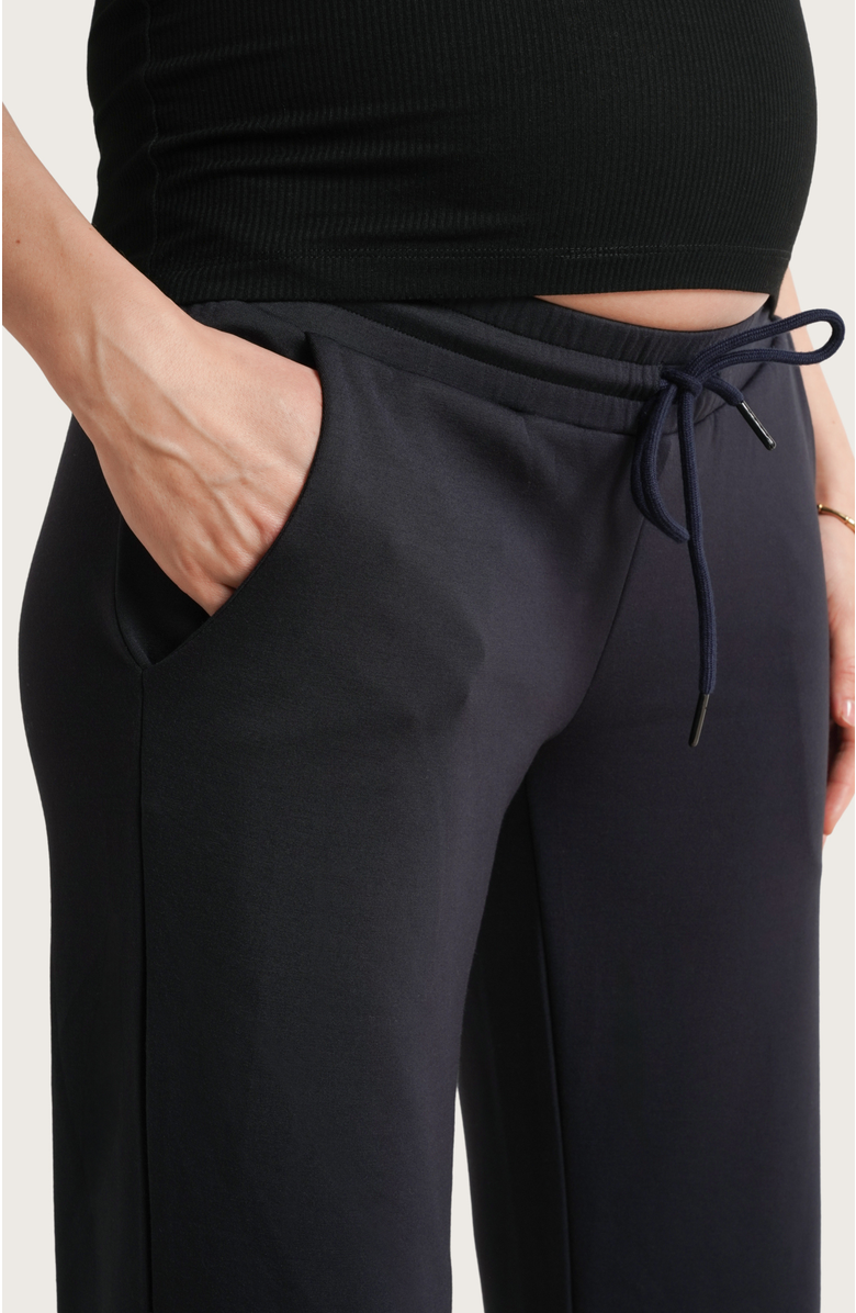 Nom Maternity Naomi Lounge Pant, Alternate, color, Navy