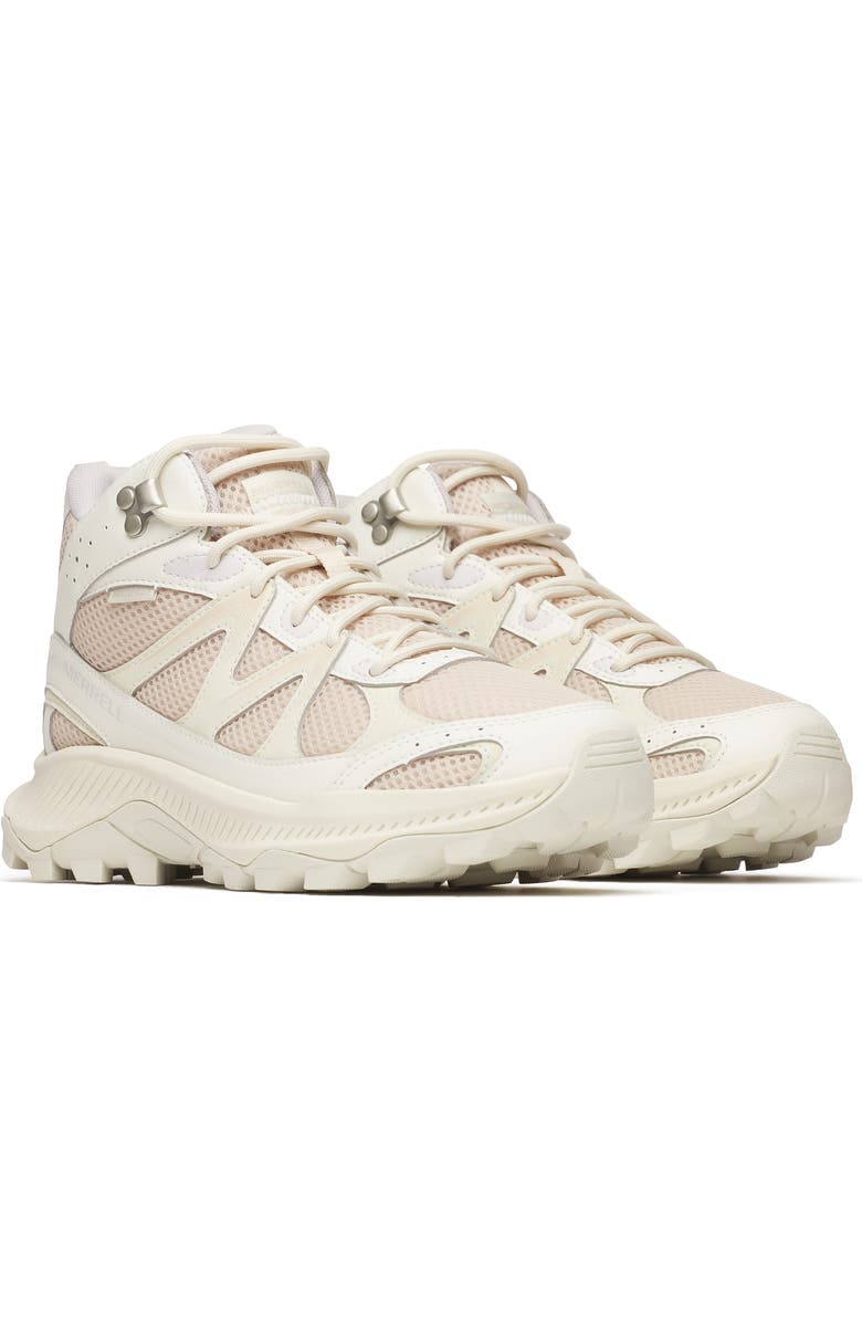 Merrell Tempo EXP Waterproof Mid Top Hiking Shoe, Main, color, Tempo Exp Mid Wp/ Nougat