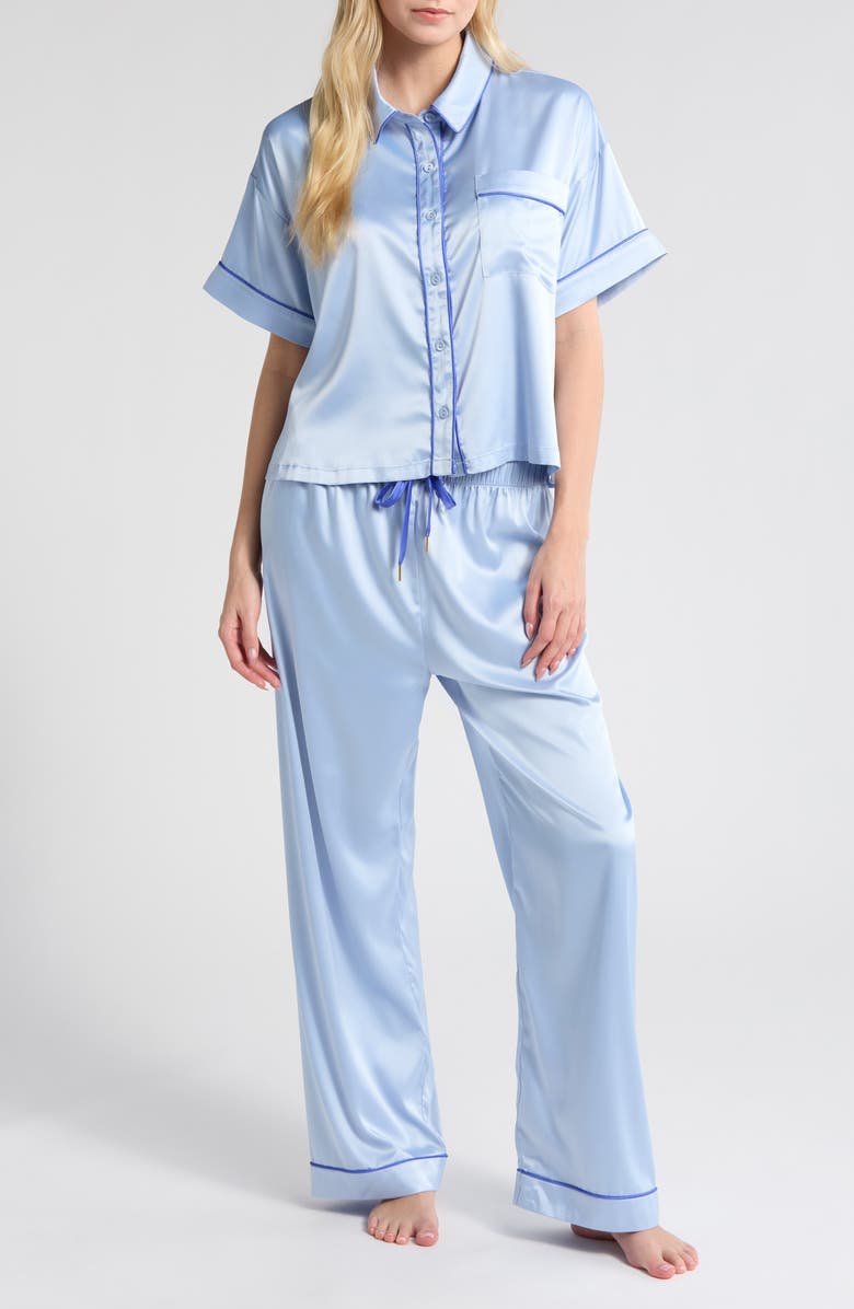 Honeydew Retreat Pajamas, Main, color, Moonstruck