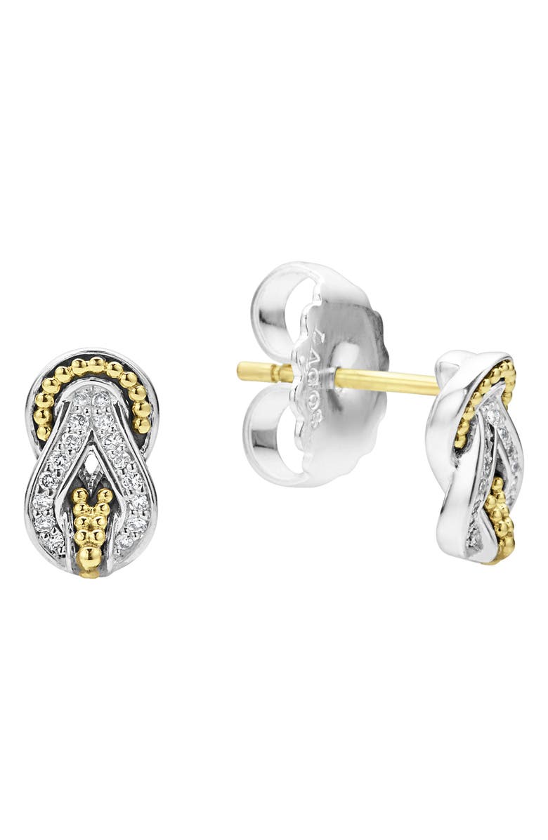 LAGOS Newport Stud Earrings, Alternate, color, 