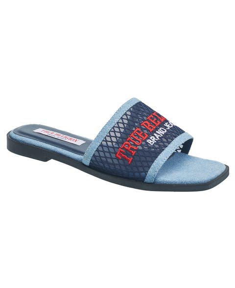 Brat Mesh Slip on Sandal