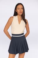 Fore-té Club Attire Juliette Collared Tank