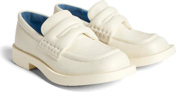 camper lab mil 1978 ローファー　白　ホワイト camper lab mil 1978 ローファー 白 ホワイト - メルカリ
