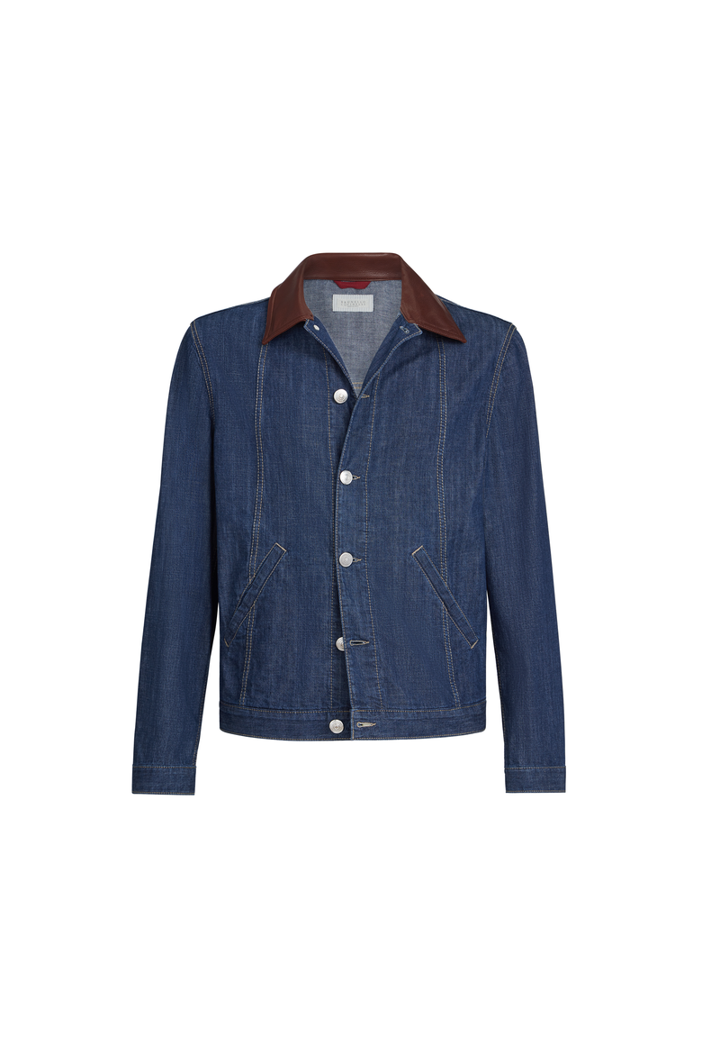Denim jacket, Alternate, color, Denim