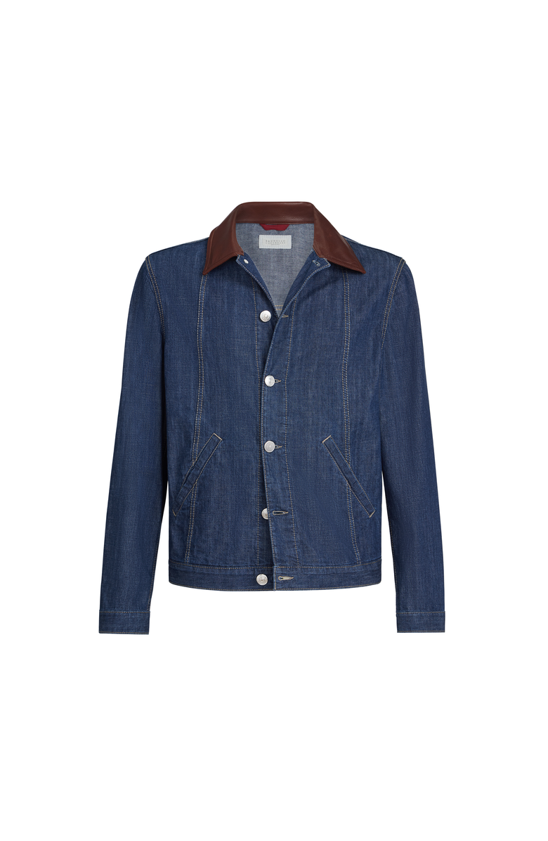 Brunello Cucinelli Denim jacket, Alternate, color, Denim