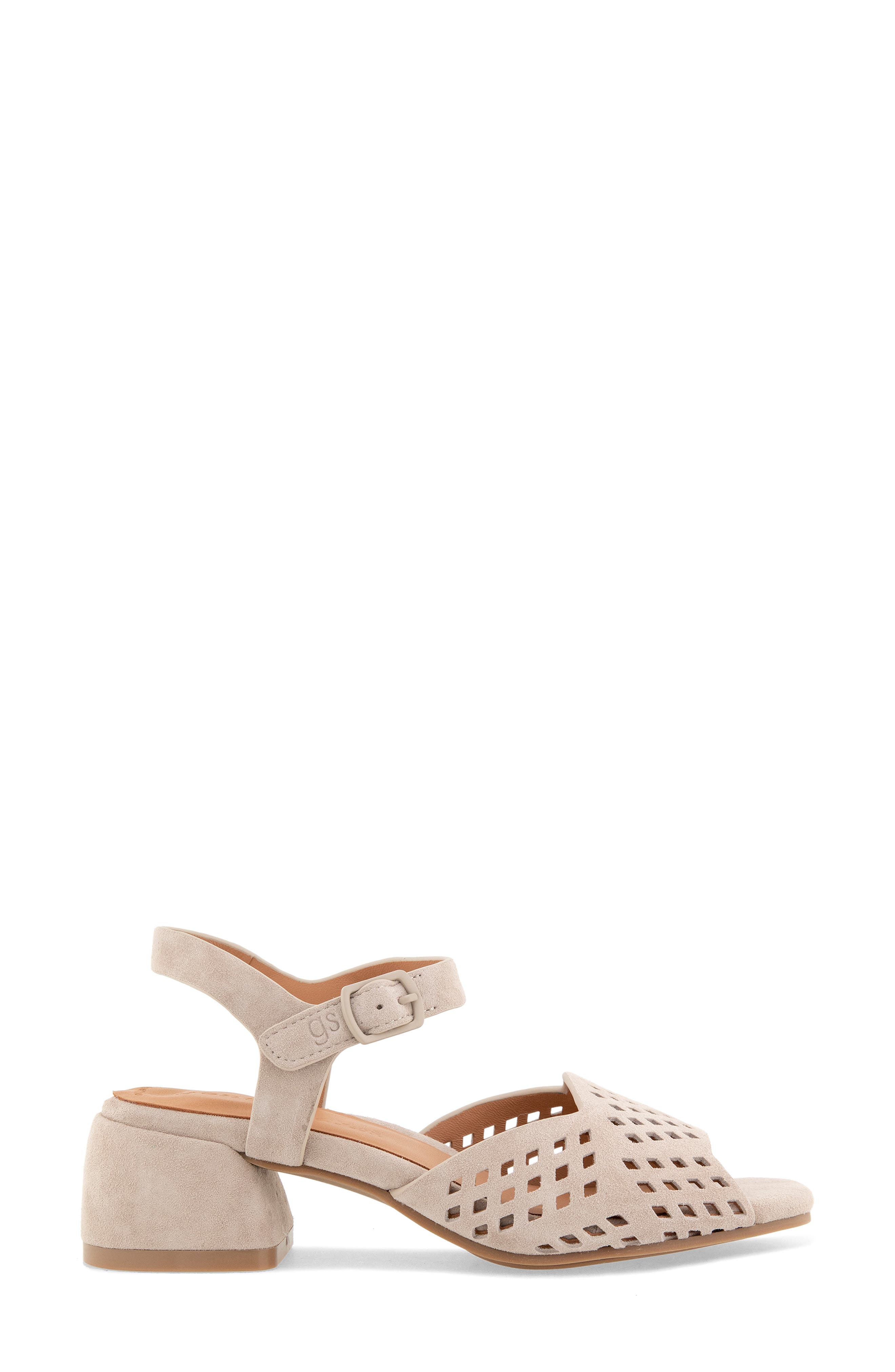 Oaks Ankle Strap Sandal, Alternate, color, LIGHT MUSHROOM SUEDE