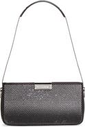 Alexander Wang Siren Pochette Studded Satin Shoulder Bag