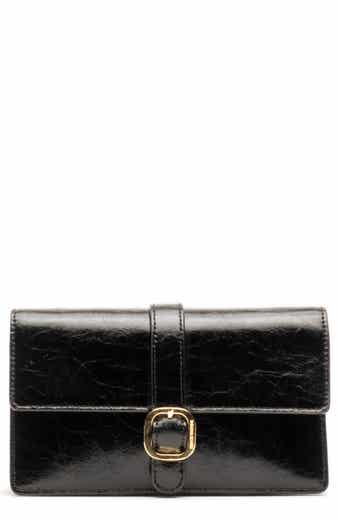 Leather Accordion Crossbody Bag