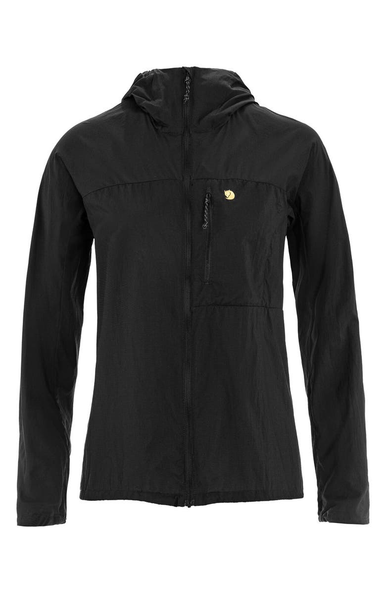Fjällräven Bergtagen Windshell Jacket, Main, color, Black