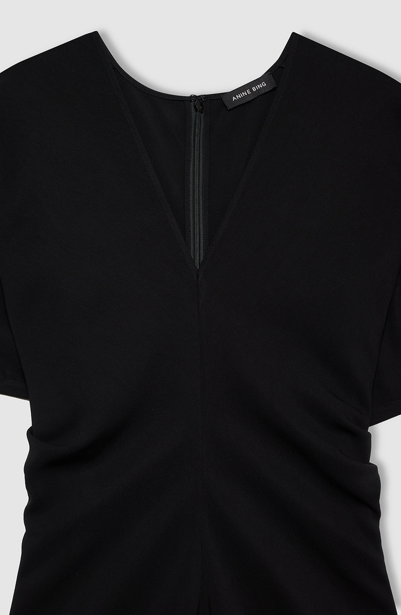 ANINE BING Zadig Dress, Alternate, color, Black