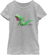 Hoppers Girls' Tom Lizard Excitement Pose Graphic Short Sleeve T-Shirt