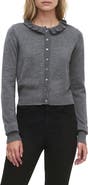 Favorite Daughter The Meet the Parents Ruffle Neck Wool Cardigan