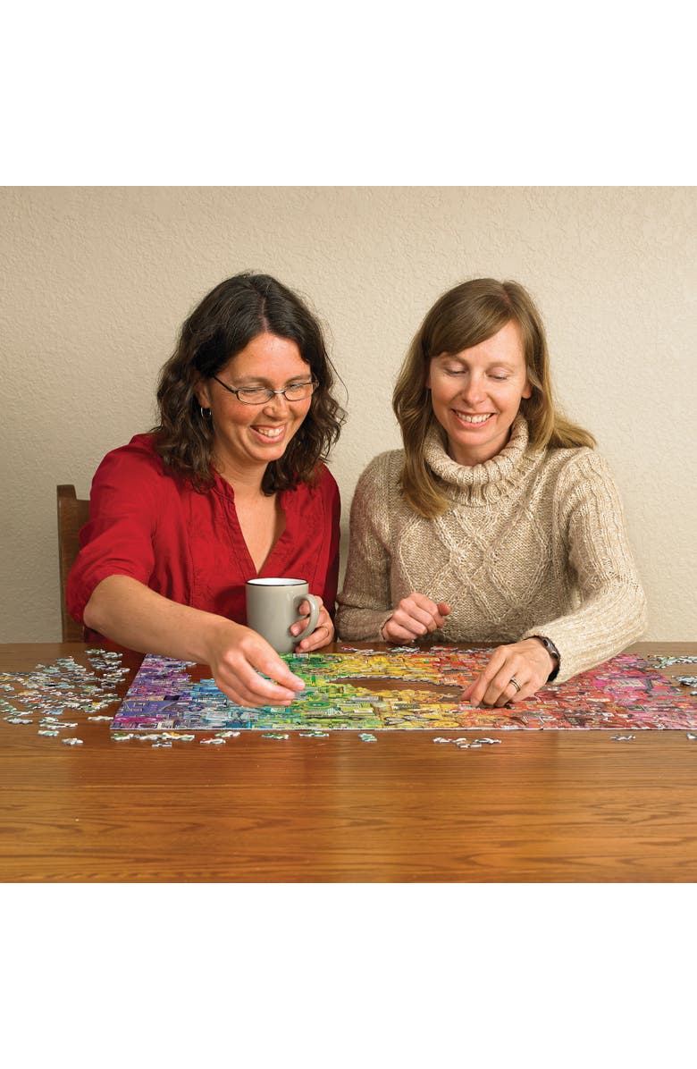 Cobble Hill 1000 Piece Puzzle Colourful Rainbow, Alternate, color, Multicolored