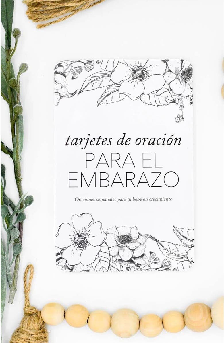 Duncan & Stone Paper Co. Spanish Pregnancy Prayer Cards, Alternate, color,