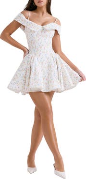 HOUSE OF CB Elida Off the Shoulder Minidress