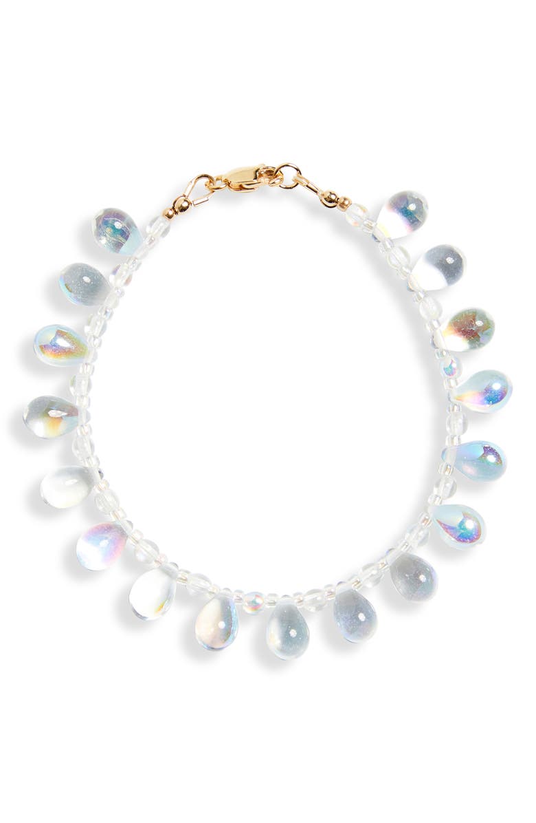 Isshi Rain Drop Beaded Bracelet, Main, color,