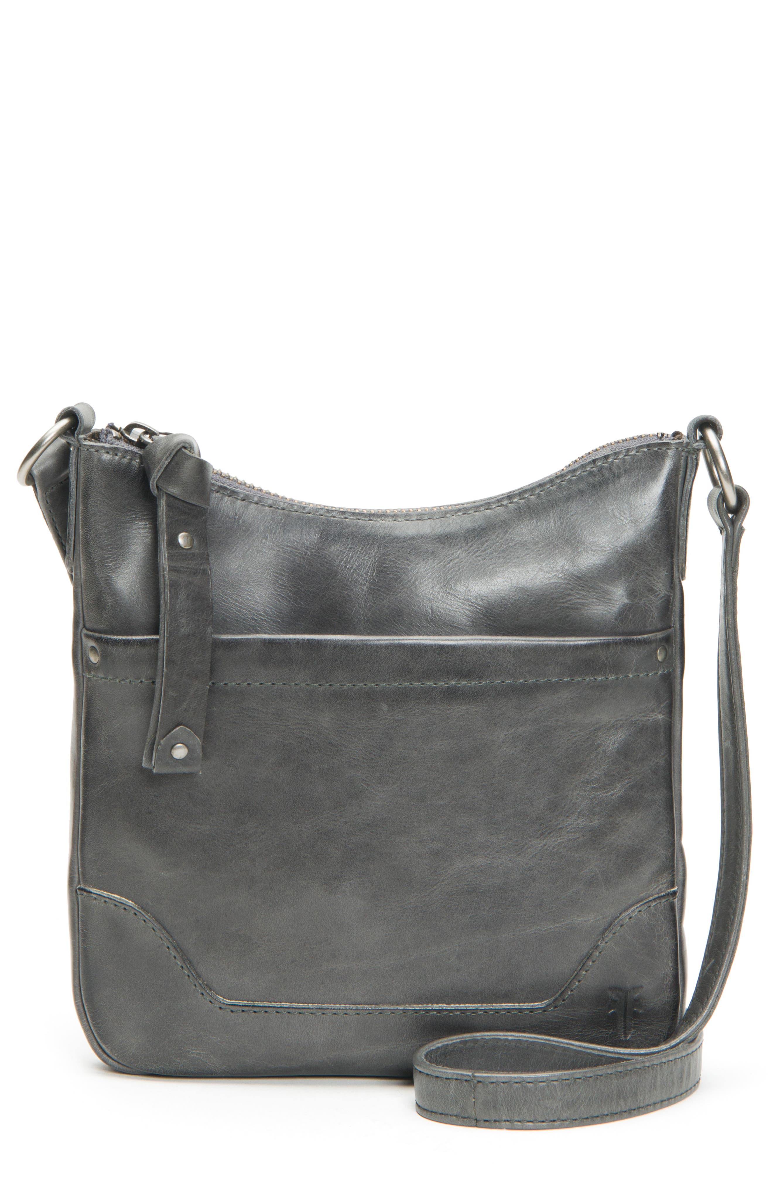 Frye Melissa Swing Leather Crossbody Bag, Main, color, 