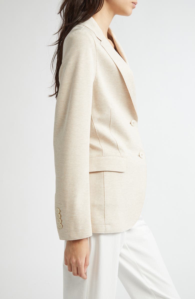 Eleventy Rib Knit Blazer, Alternate, color, 