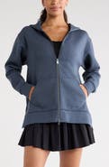 Zella Ultra Luxe Volume Zip Hoodie