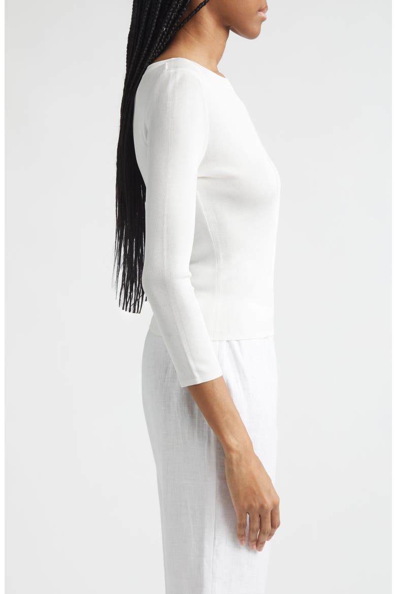Aimee Knit Boat Neck Top, Alternate, color, IVORY