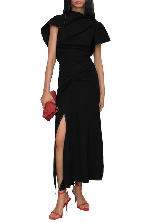 Saskia Asymmetric Maxi Dress