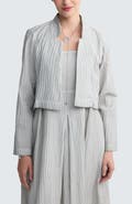 LUUKAA Ivelle Garment-Dyed Bolero Jacket