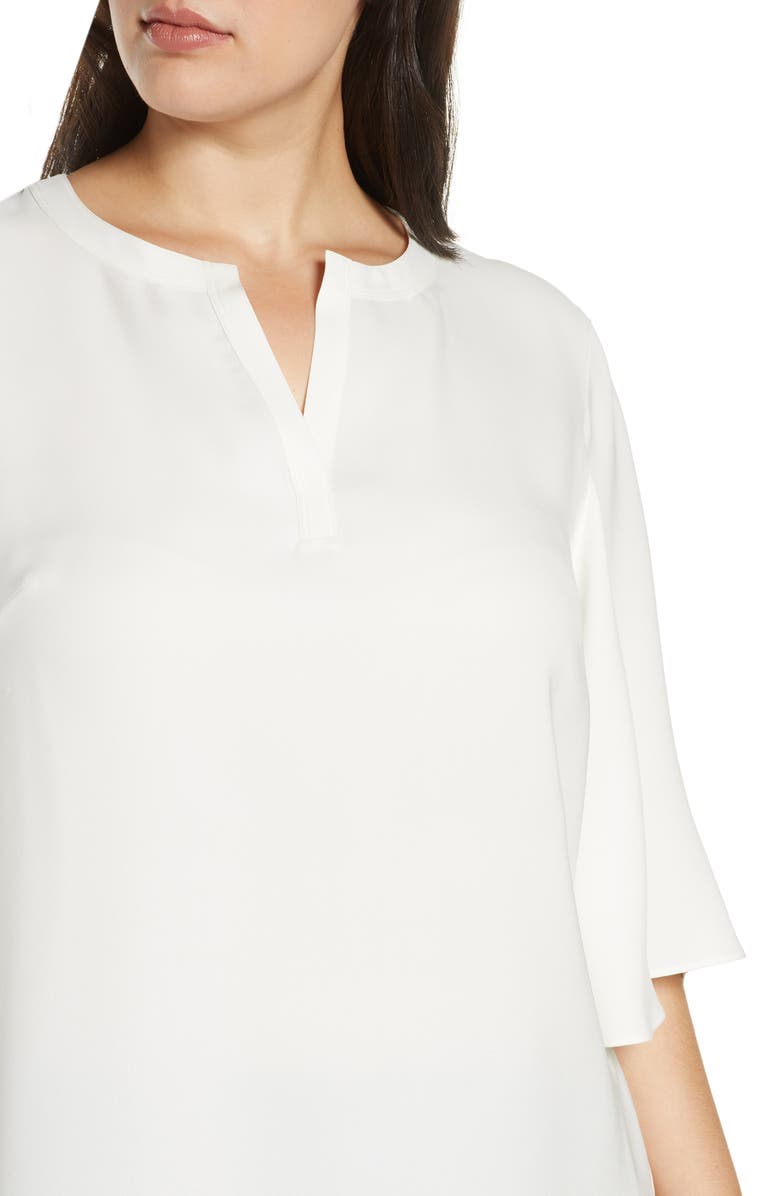 Lafayette 148 New York Barker Silk Blouse, Alternate, color, 
