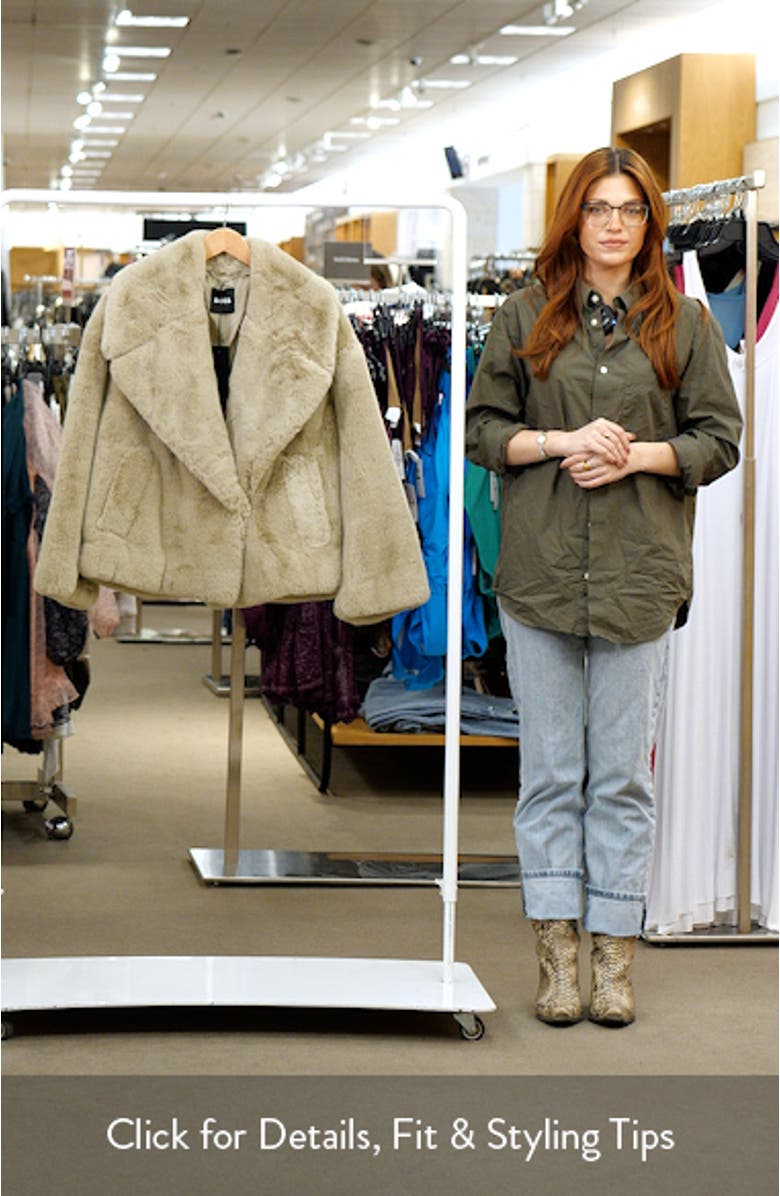 Curmeta Faux Fur Jacket, sales video thumbnail