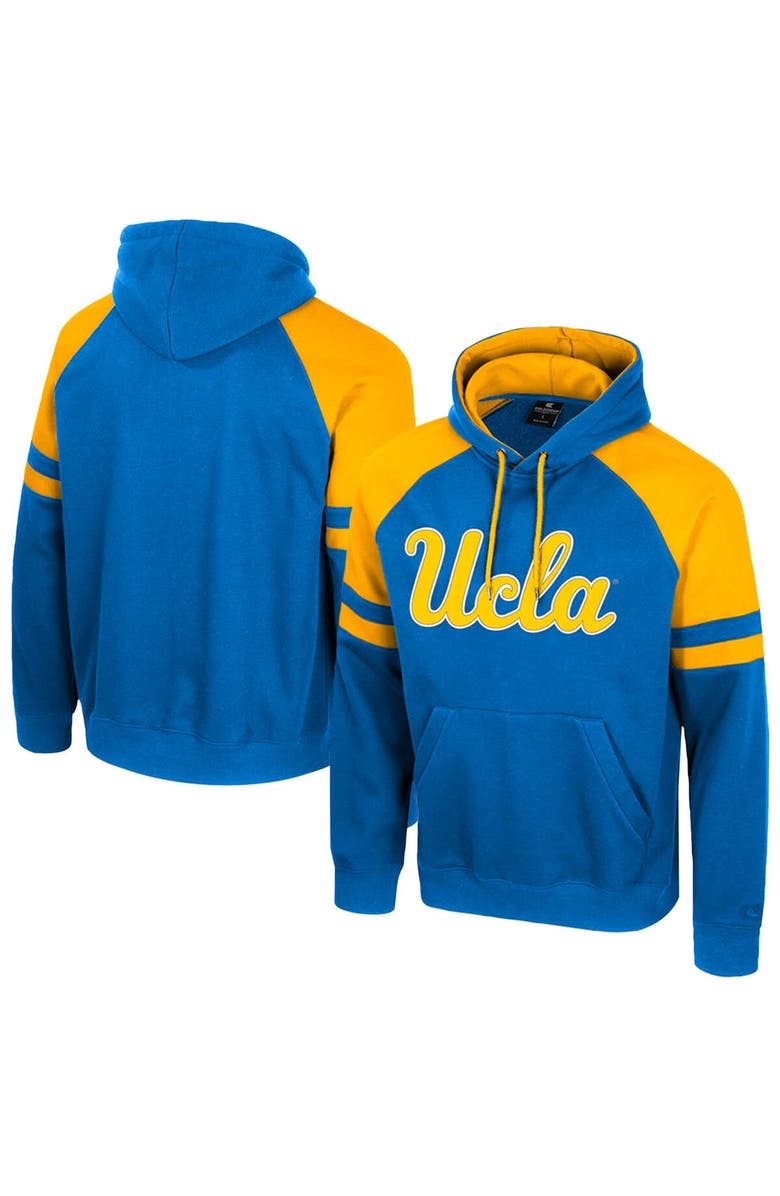 COLOSSEUM Men's Colosseum  Blue UCLA Bruins Todd Raglan Pullover Hoodie, Alternate, color, Blue