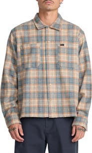 RVCA Dayshift Flannel Button-Up Shirt