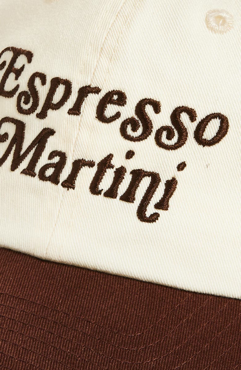 American Needle Espresso Martini Cotton Snapback Baseball Cap, Alternate, color, 