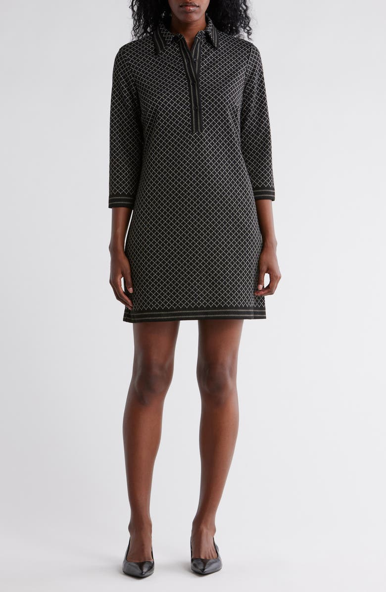 MAX STUDIO Collared Polo Dress, Main, color, 