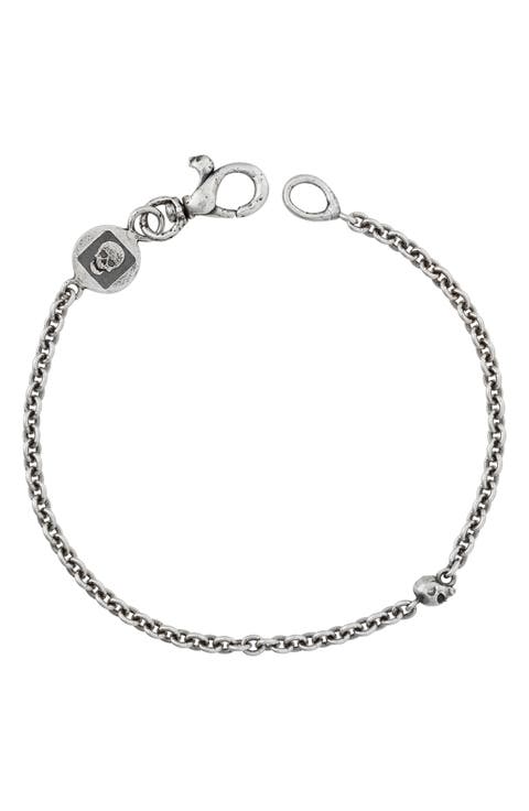 Men's Skull Chain Bracelet