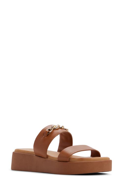 Aldo Halamaever Platform Slide Sandal In Multi