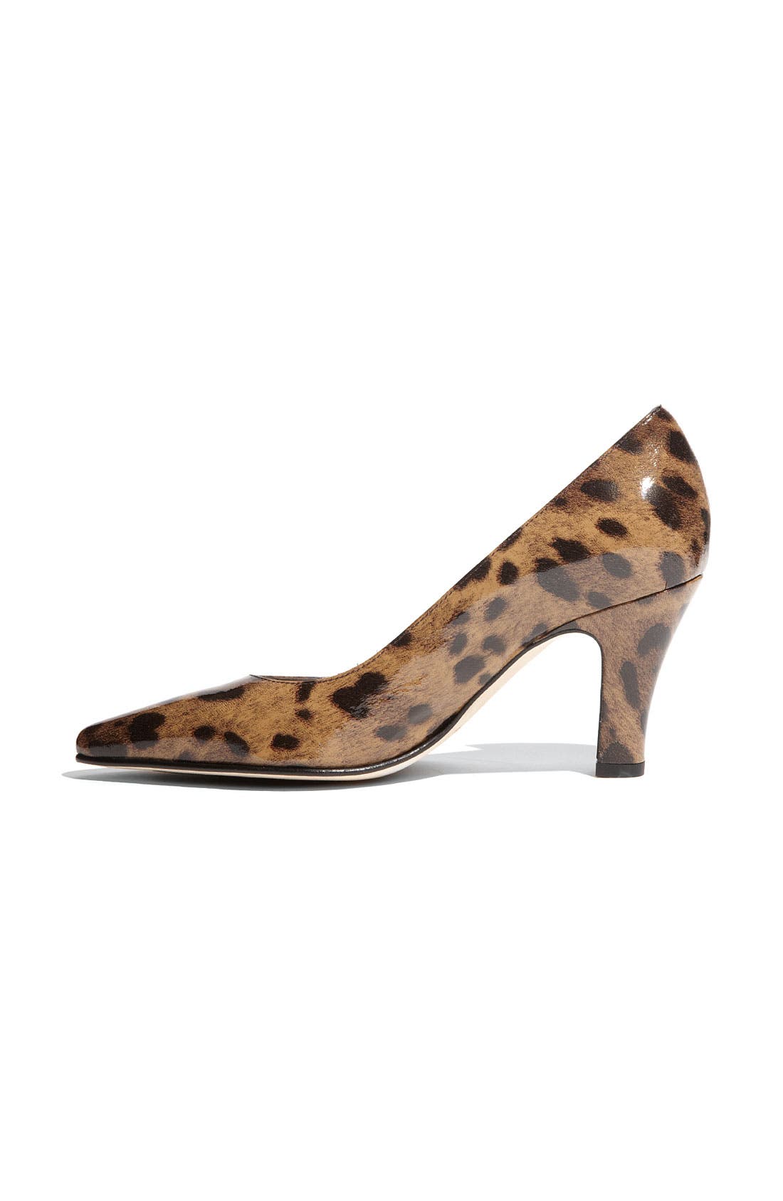'Brie' Pump, Alternate, color, LEOPARD PATENT