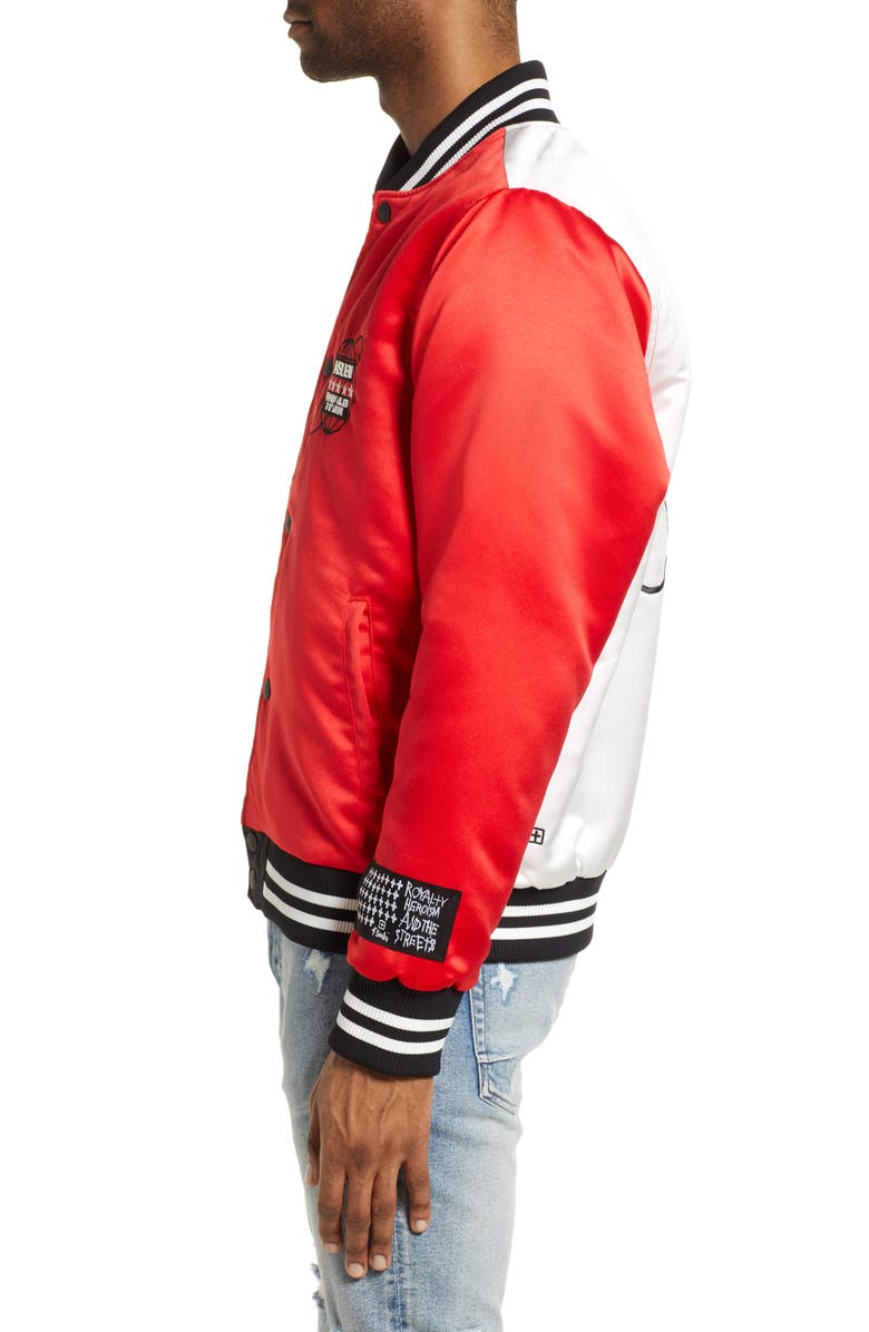 Ksubi Men's World Tour Jacket, Alternate, color, Red