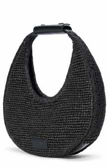 Moon Raffia Tote