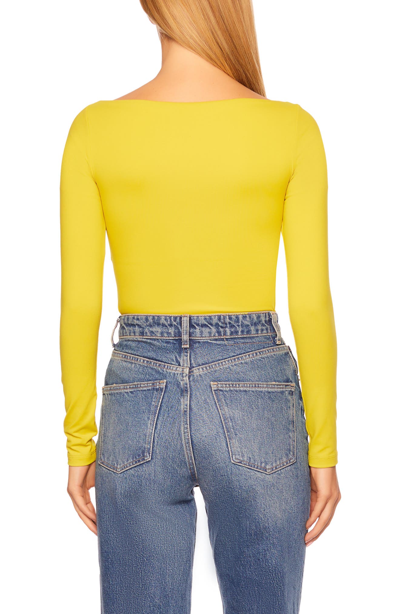 Cutout Front Long Sleeve Top - image 2